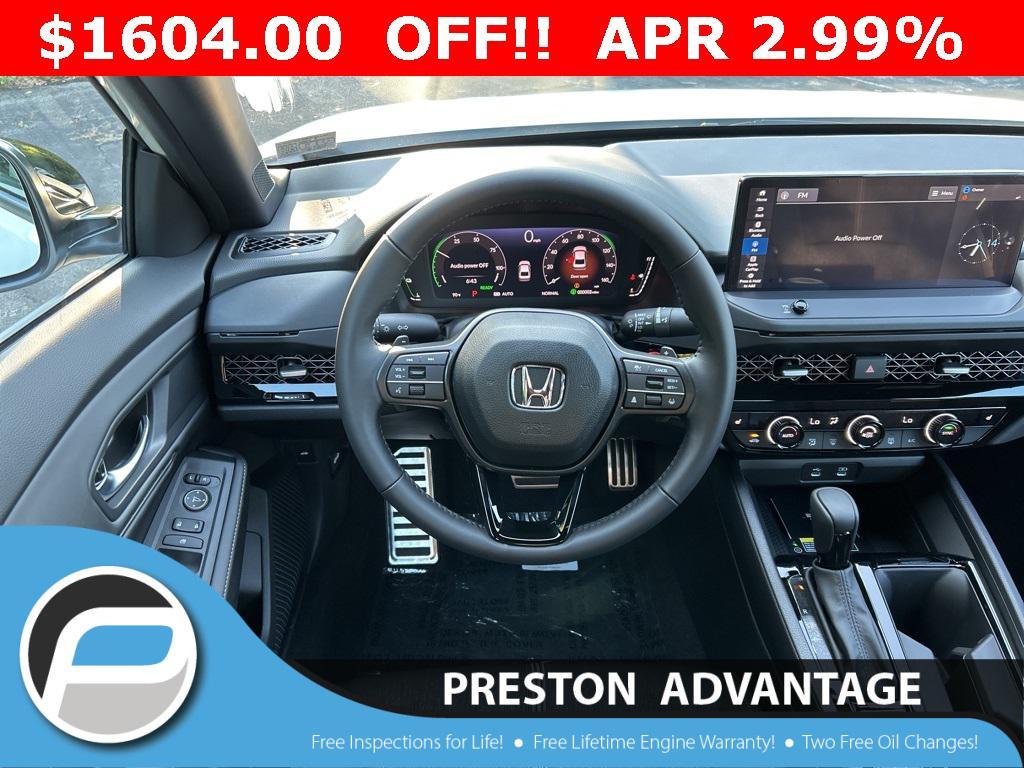 new 2025 Honda Accord Hybrid car, priced at $33,656