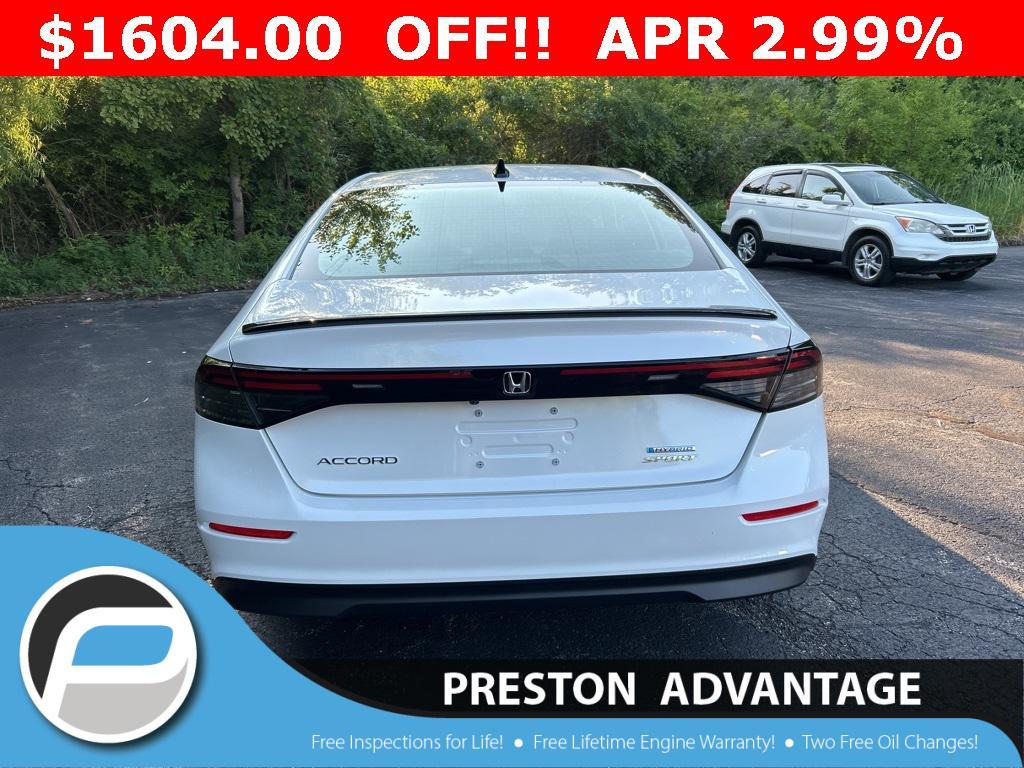new 2025 Honda Accord Hybrid car, priced at $33,656
