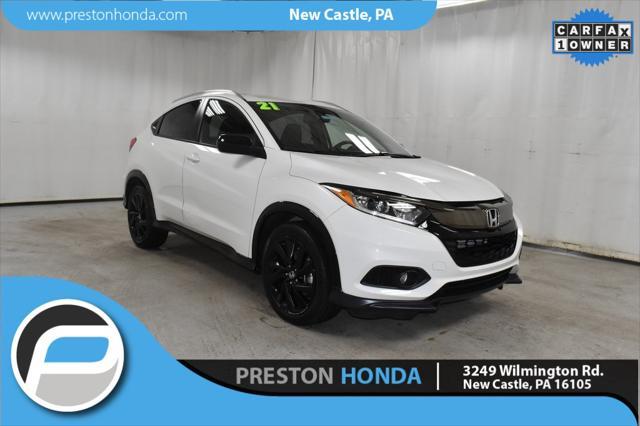 used 2021 Honda HR-V car, priced at $21,495