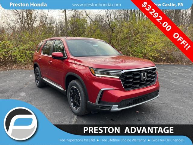 new 2025 Honda Pilot car, priced at $46,058