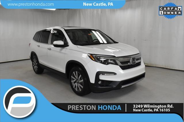 used 2021 Honda Pilot car, priced at $21,698