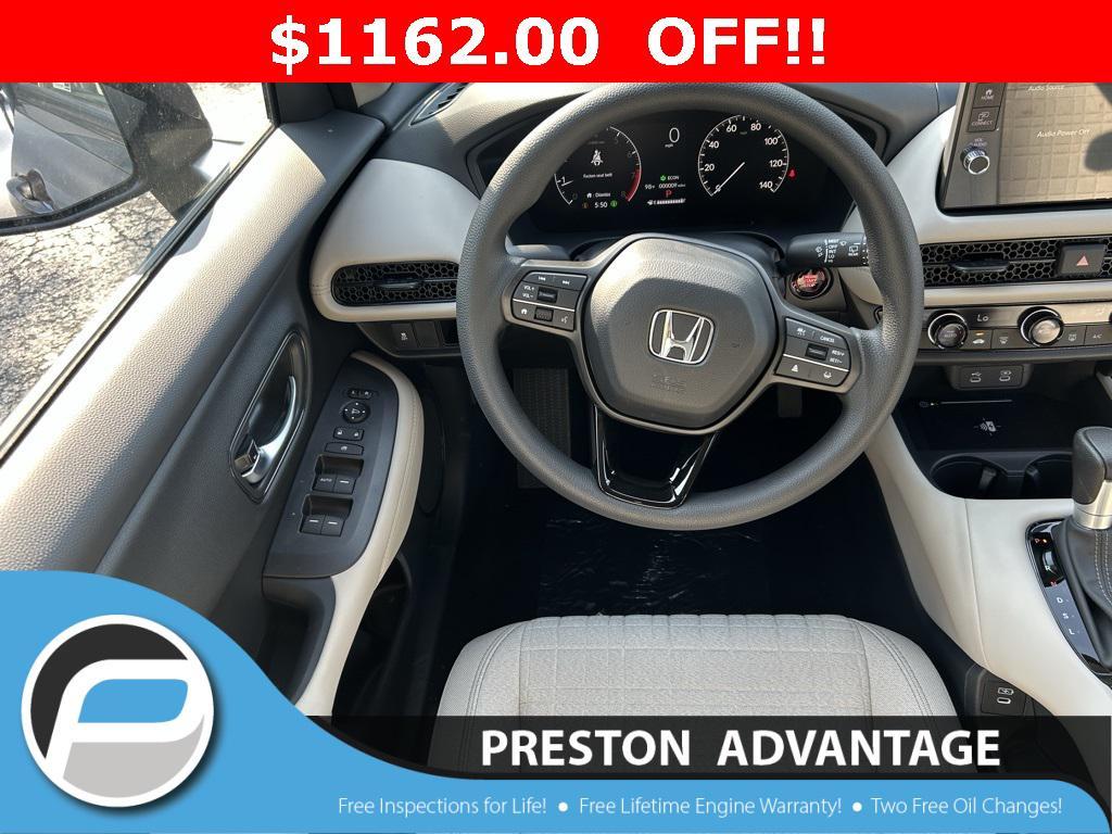 new 2026 Honda HR-V car, priced at $27,933