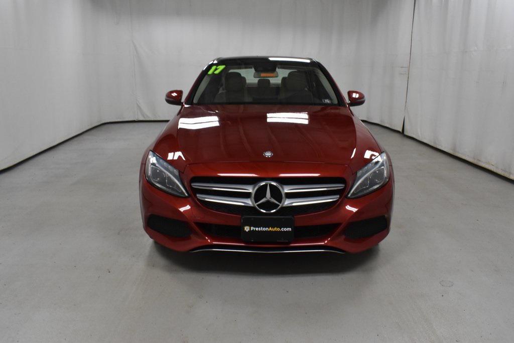 used 2017 Mercedes-Benz C-Class car, priced at $15,500