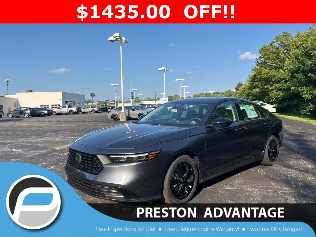 new 2025 Honda Accord car, priced at $30,275
