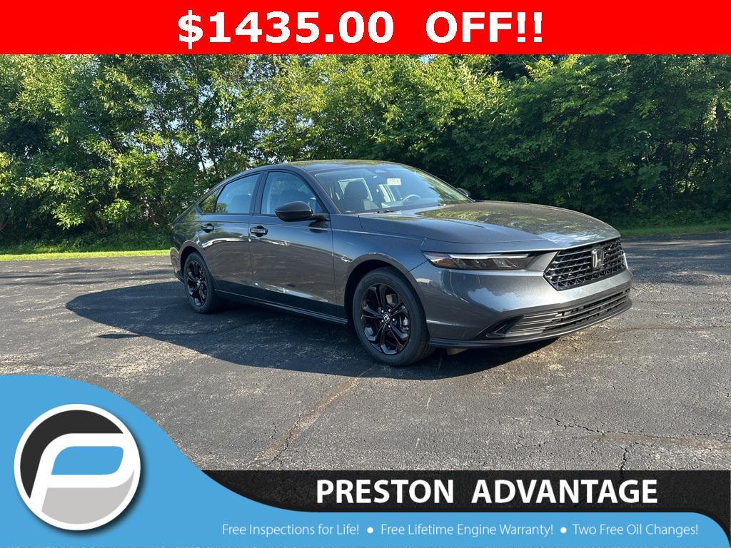 new 2025 Honda Accord car, priced at $30,275