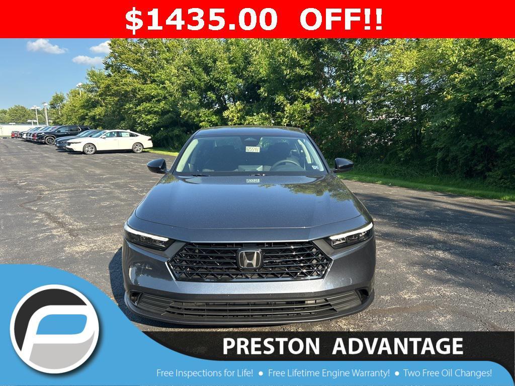 new 2025 Honda Accord car, priced at $30,275