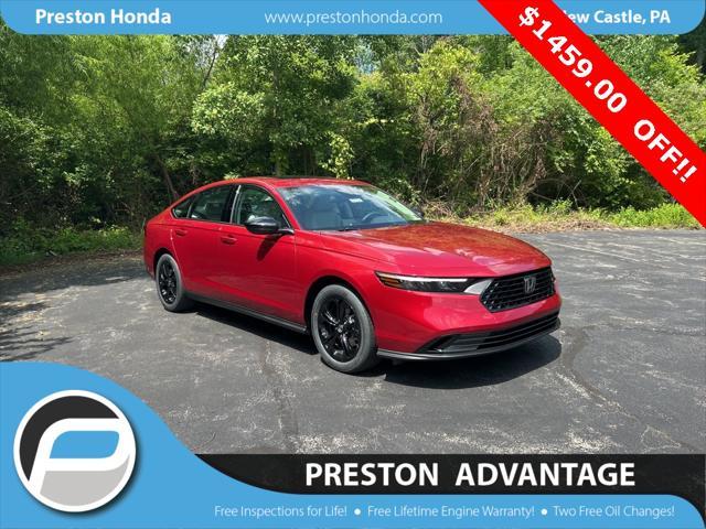 new 2025 Honda Accord car, priced at $30,706