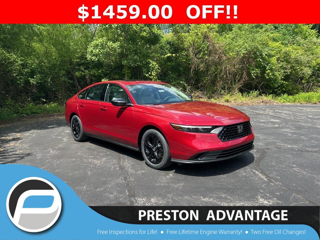new 2025 Honda Accord car, priced at $30,706