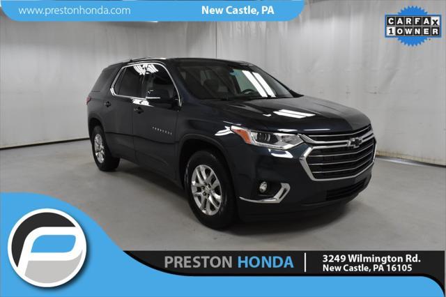 used 2020 Chevrolet Traverse car, priced at $21,492