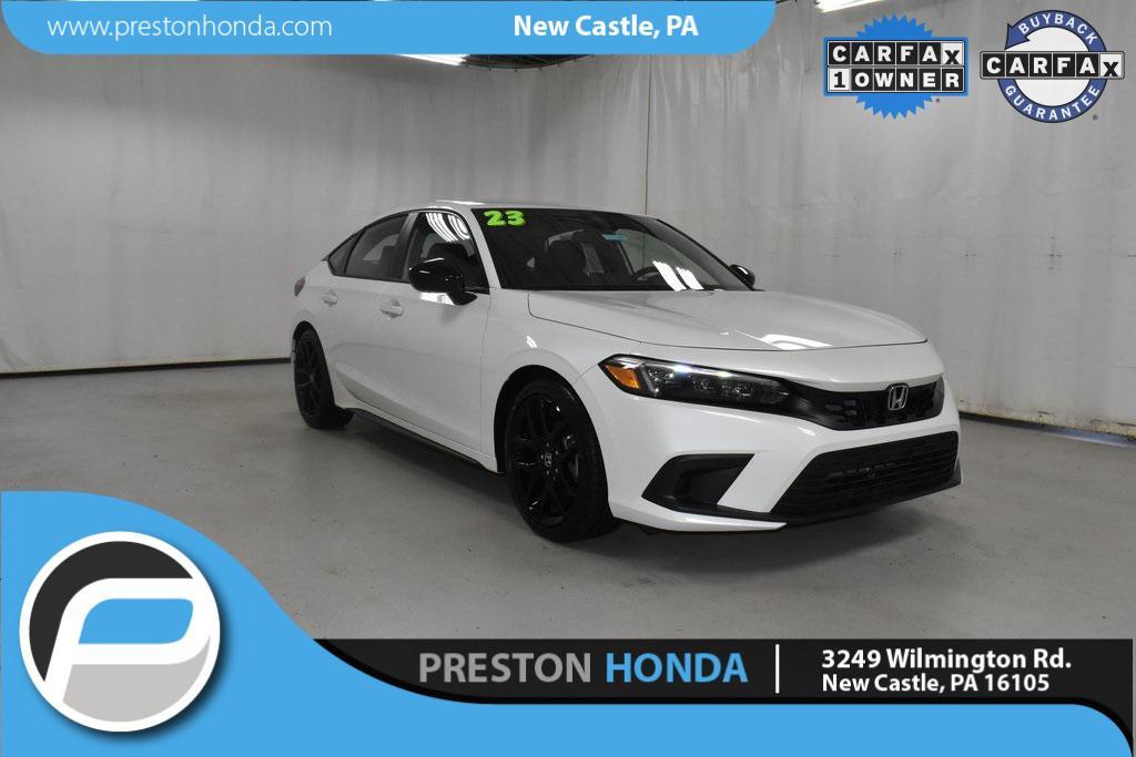 used 2023 Honda Civic car, priced at $23,124