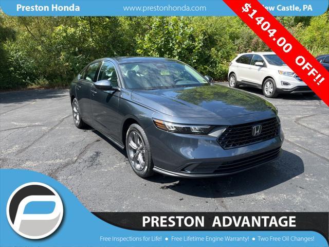 new 2024 Honda Accord car, priced at $29,601