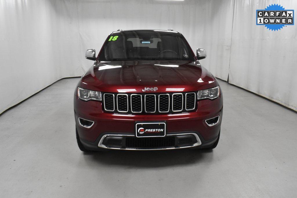 used 2018 Jeep Grand Cherokee car, priced at $17,174