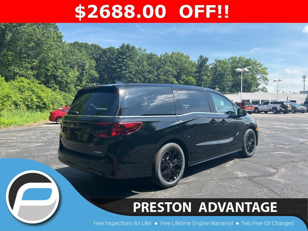 new 2025 Honda Odyssey car, priced at $42,132