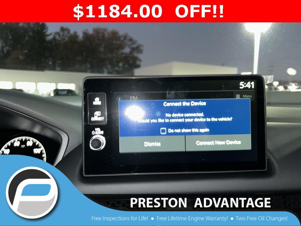 new 2026 Honda HR-V car, priced at $28,421