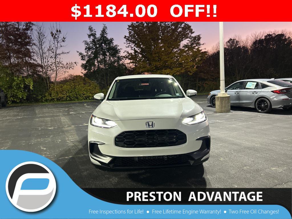 new 2026 Honda HR-V car, priced at $28,421