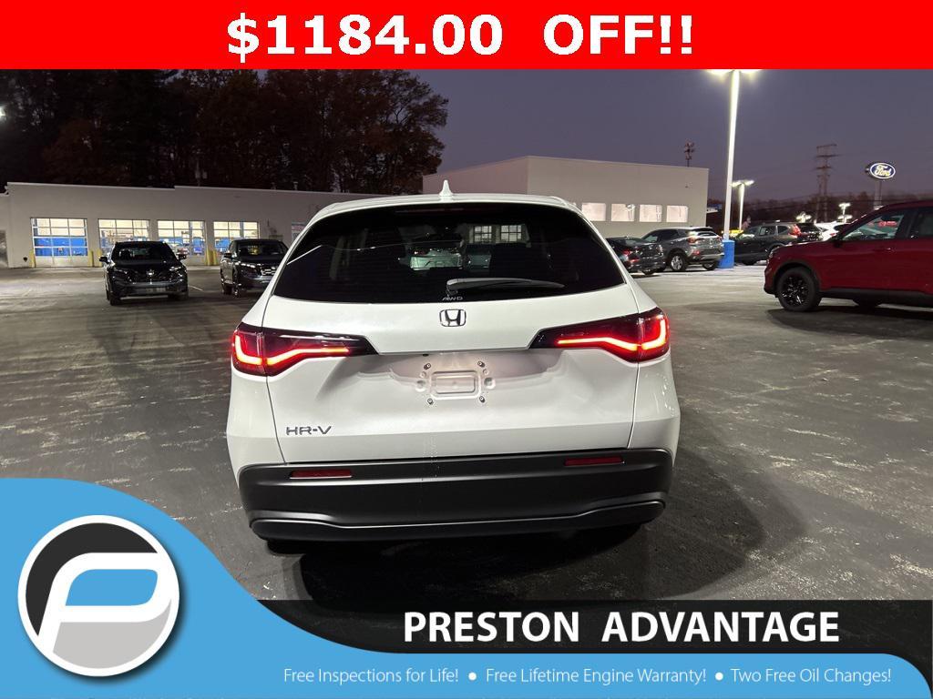 new 2026 Honda HR-V car, priced at $28,421
