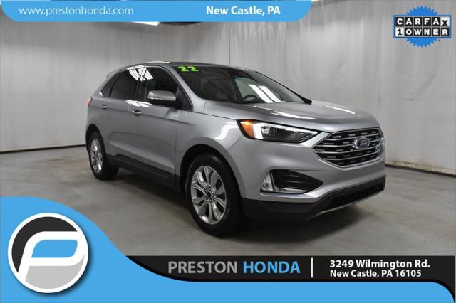 used 2022 Ford Edge car, priced at $19,447