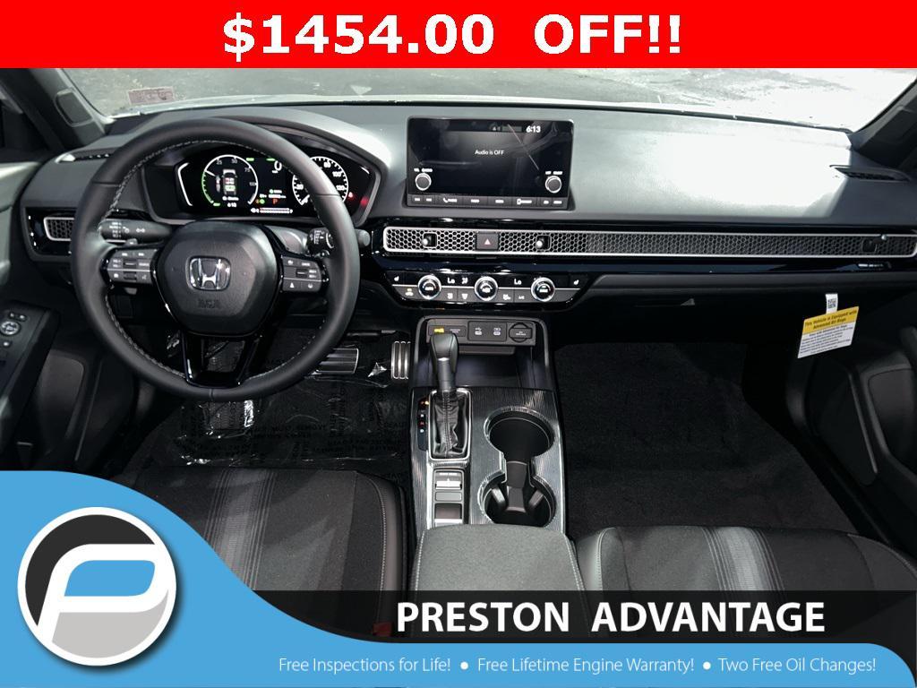 new 2026 Honda Civic Hybrid car, priced at $30,691