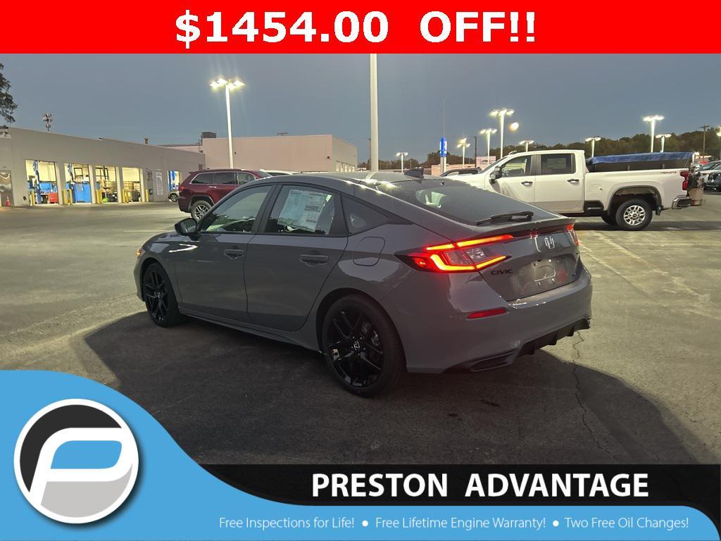 new 2026 Honda Civic Hybrid car, priced at $30,691