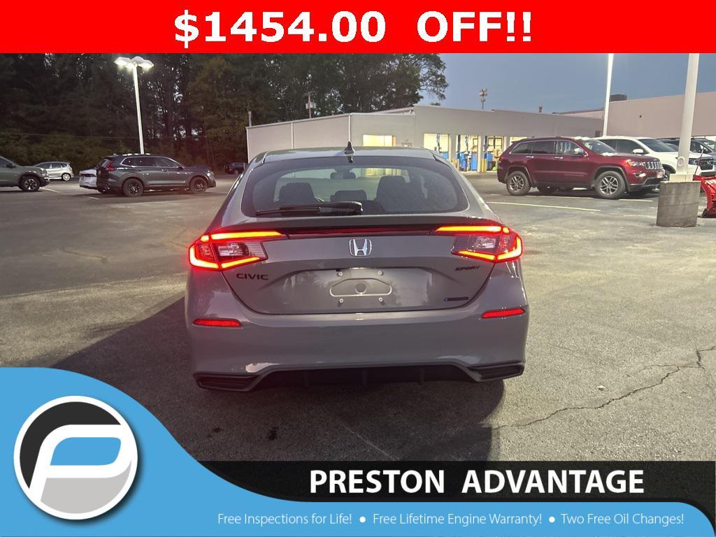 new 2026 Honda Civic Hybrid car, priced at $30,691