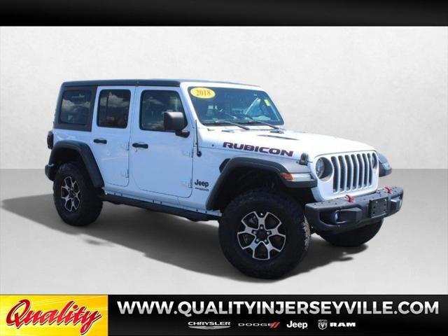 used 2018 Jeep Wrangler Unlimited car, priced at $33,975