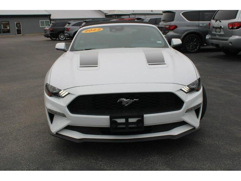 used 2022 Ford Mustang car, priced at $25,900