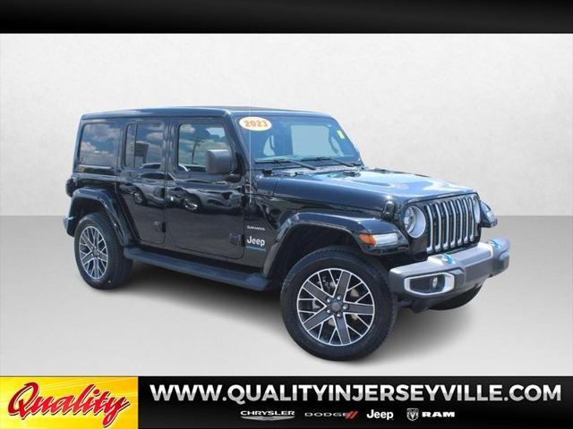 used 2023 Jeep Wrangler 4xe car, priced at $37,986