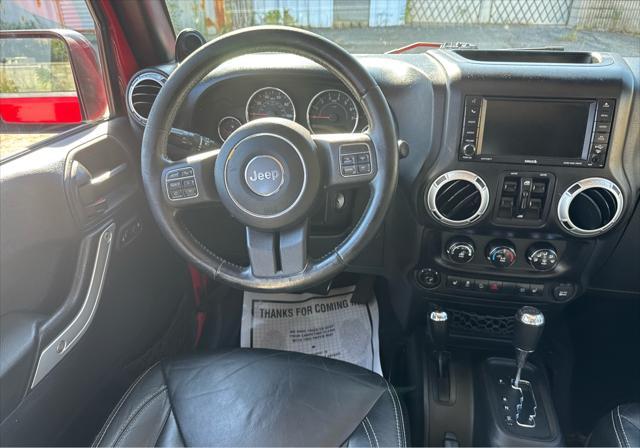 used 2014 Jeep Wrangler Unlimited car, priced at $17,795