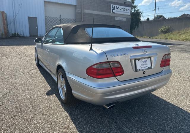 used 2002 Mercedes-Benz CLK-Class car, priced at $7,998