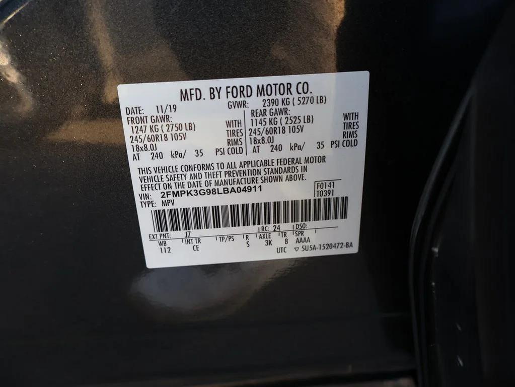 used 2020 Ford Edge car, priced at $16,298