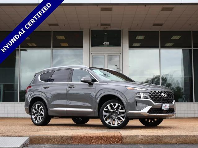 used 2023 Hyundai Santa Fe car, priced at $32,499