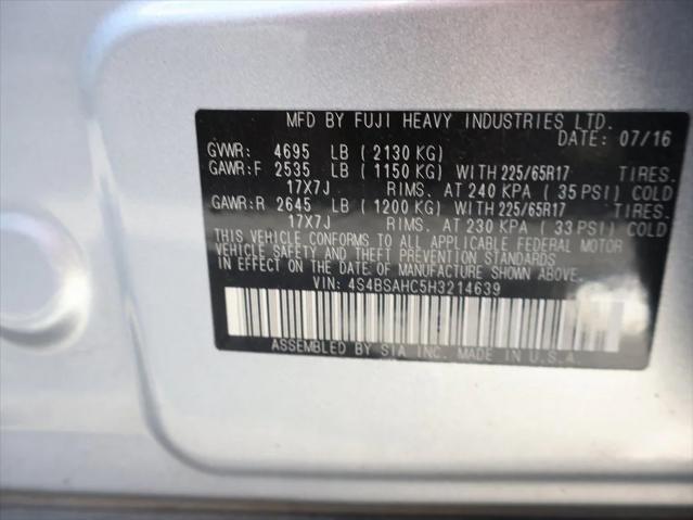 used 2017 Subaru Outback car, priced at $18,634