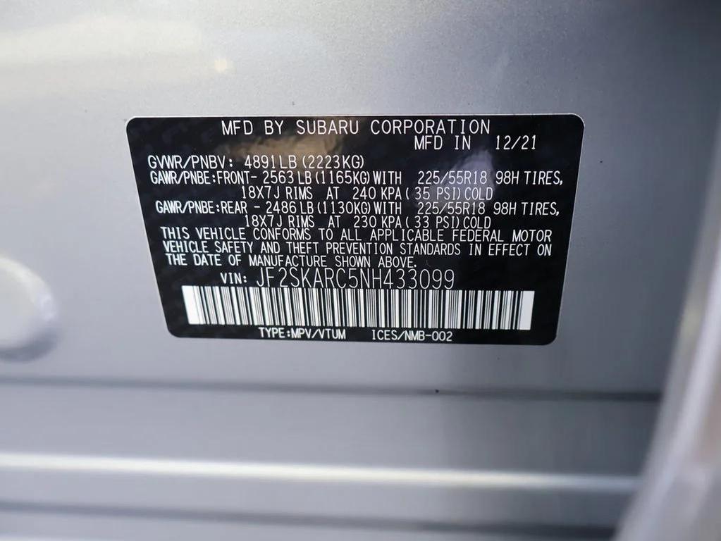 used 2022 Subaru Forester car, priced at $30,316