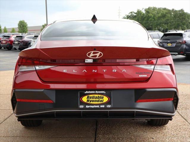 new 2025 Hyundai Elantra car, priced at $30,895