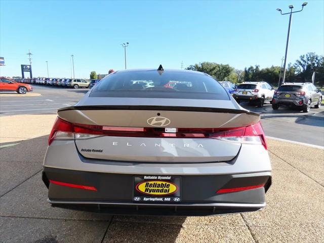 new 2025 Hyundai Elantra car, priced at $23,877