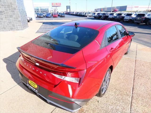 new 2025 Hyundai Elantra car, priced at $24,377