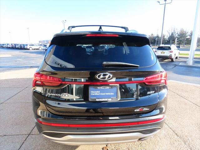 used 2021 Hyundai Santa Fe car, priced at $26,998