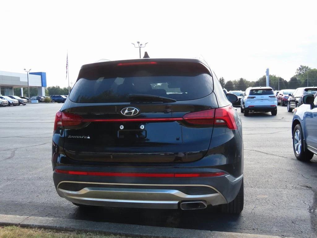 used 2021 Hyundai Santa Fe car, priced at $21,697