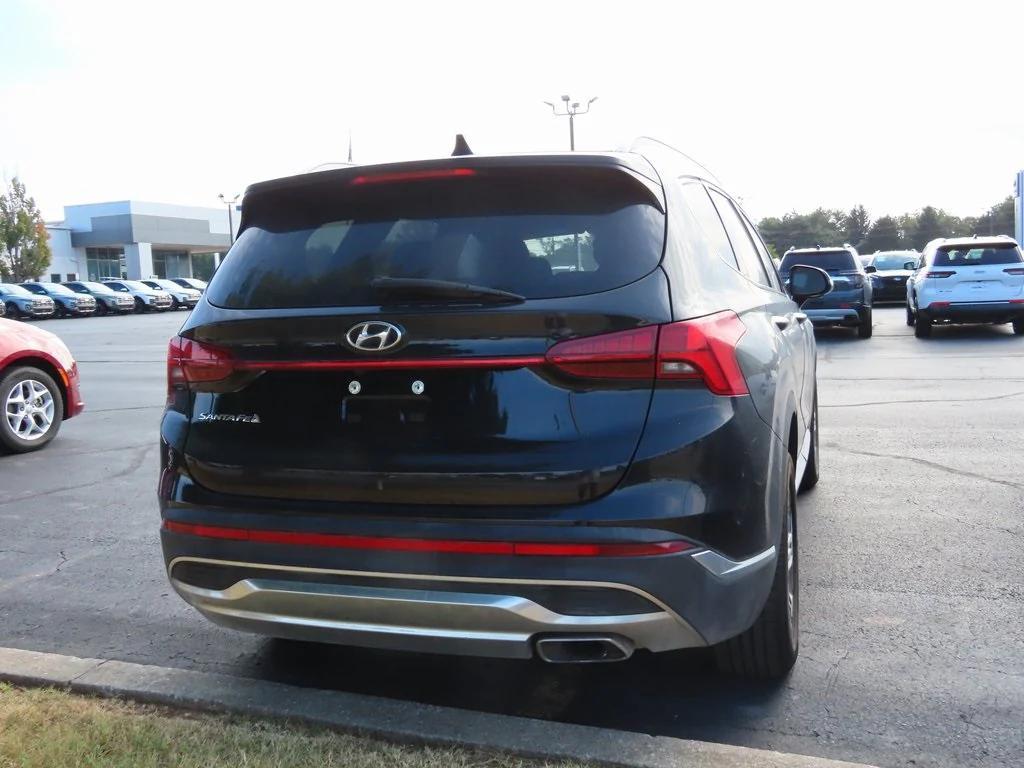 used 2021 Hyundai Santa Fe car, priced at $21,697