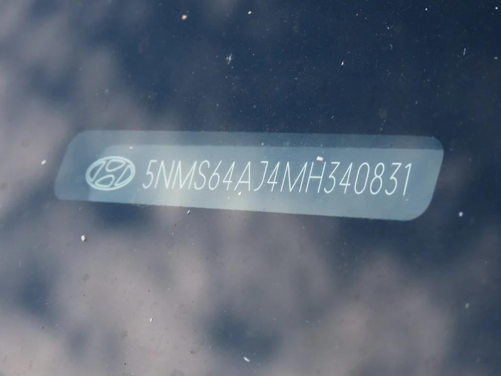 used 2021 Hyundai Santa Fe car, priced at $21,697