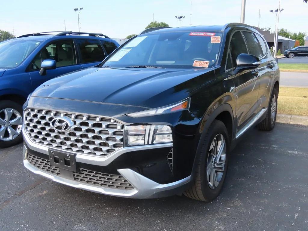used 2021 Hyundai Santa Fe car, priced at $21,697