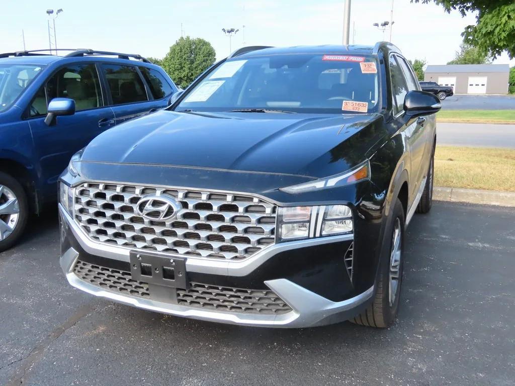 used 2021 Hyundai Santa Fe car, priced at $21,697