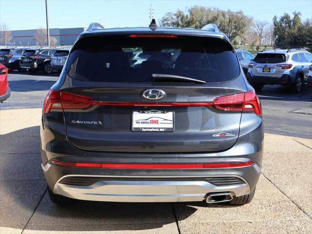 used 2021 Hyundai Santa Fe car, priced at $22,098