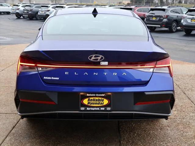 new 2025 Hyundai Elantra car, priced at $27,240