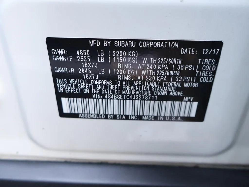 used 2018 Subaru Outback car, priced at $24,054
