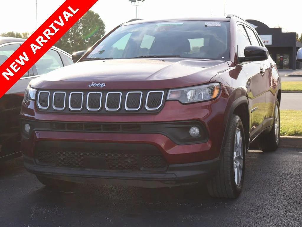 used 2022 Jeep Compass car, priced at $17,999