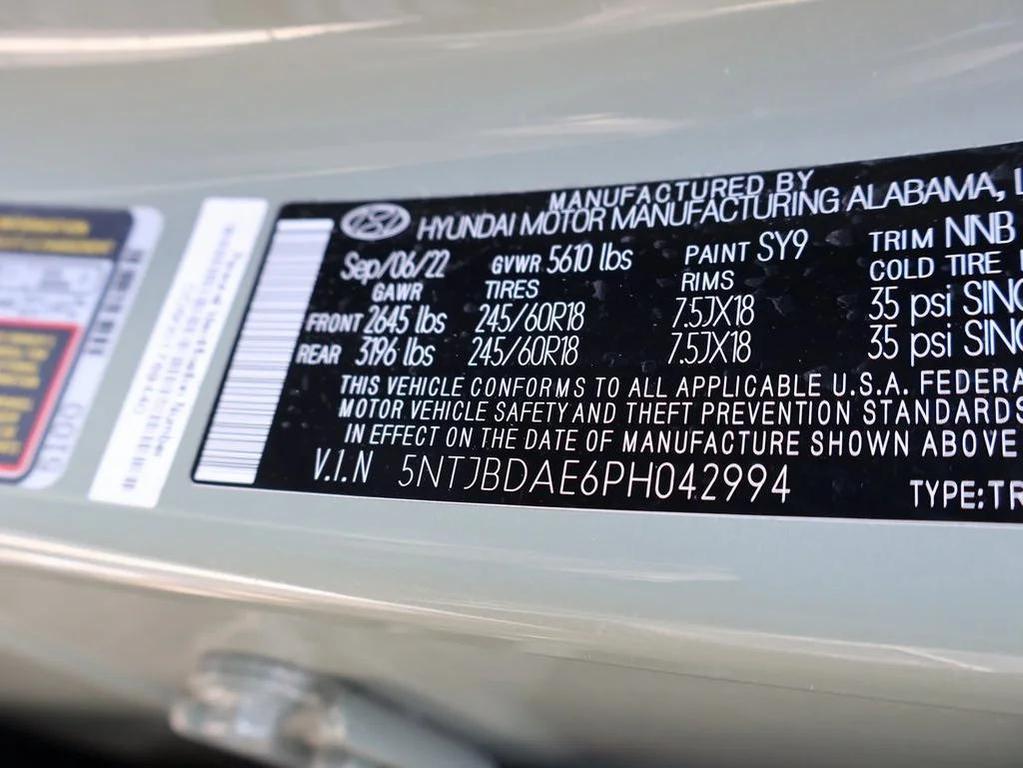 used 2023 Hyundai SANTA CRUZ car, priced at $25,123
