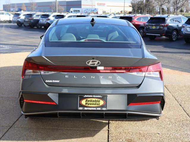 new 2025 Hyundai Elantra car, priced at $26,890