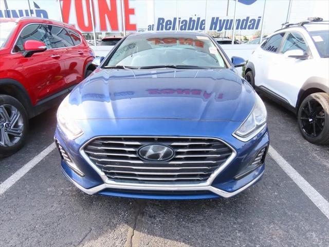 used 2018 Hyundai Sonata car, priced at $17,137