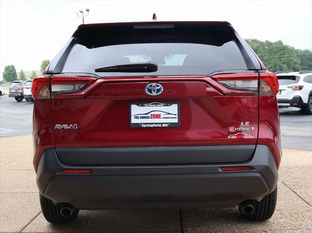 used 2021 Toyota RAV4 Hybrid car, priced at $23,893